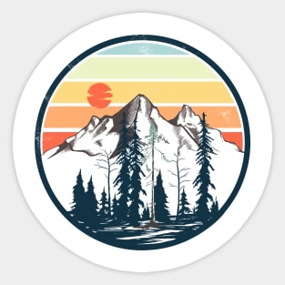 Mountain View Sticker